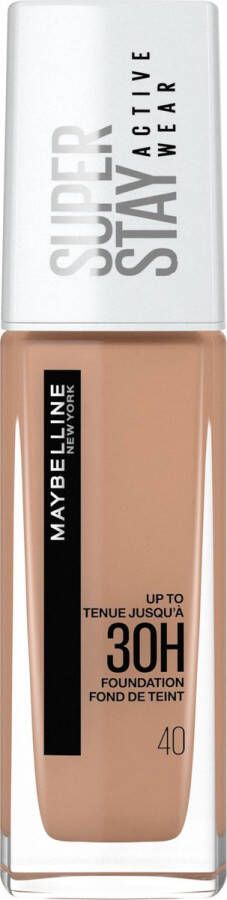 Maybelline New York SuperStay 30H Active Wear Foundation 40 Fawn Foundation 30ml (voorheen Superstay 24H foundation)