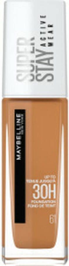 Maybelline New York SuperStay 30H Active Wear Foundation 61 Warm Bronze Foundation 30ml