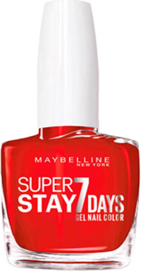 Maybelline New York SuperStay 7 Days parelmoer nagellak 08 Passionate Red