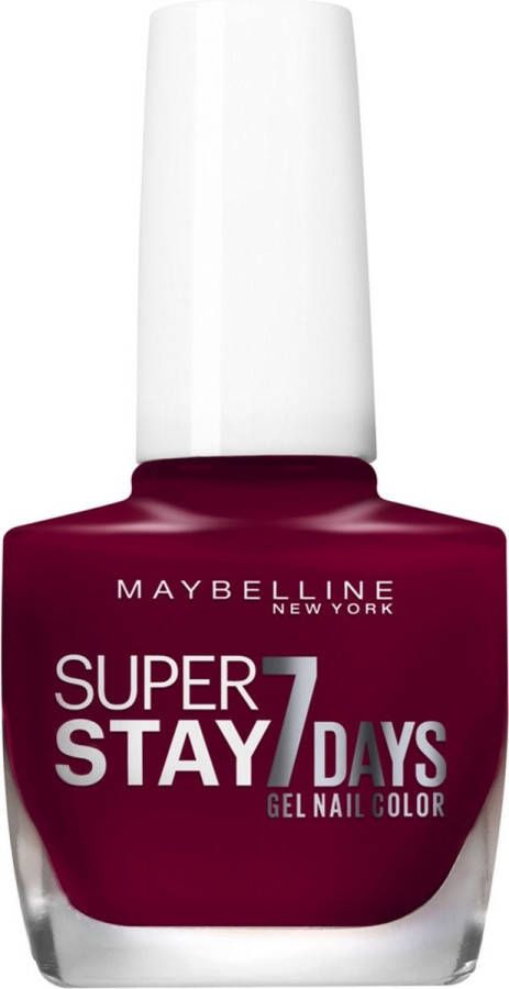 Maybelline New York SuperStay 7 Days Nagellak 924 Magenta Muse Roze Glanzende Nagellak 10 ml