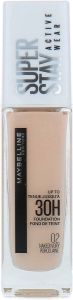 Maybelline New York SuperStay 30H Active Wear Foundation 02 Naked Ivory 30ml