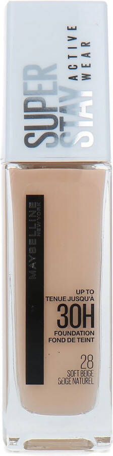 Maybelline Superstay Active Wear Foundation 28 Soft Beige