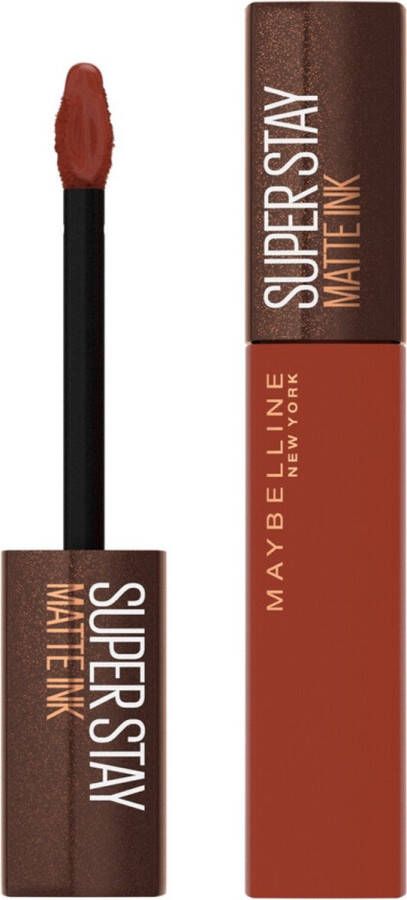Maybelline SuperStay Matte Ink Lipstick Coffee Collection Limited Edition 270 Cocoa Connoisseur Bruine Lippenstift 5 ml