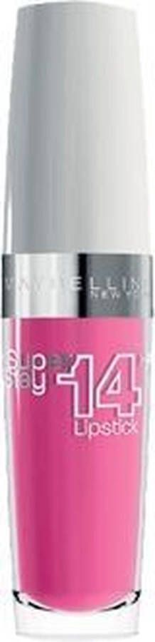 Maybelline SuperStay14H Lipstick 110 Neverending Pink lippenstift Roze