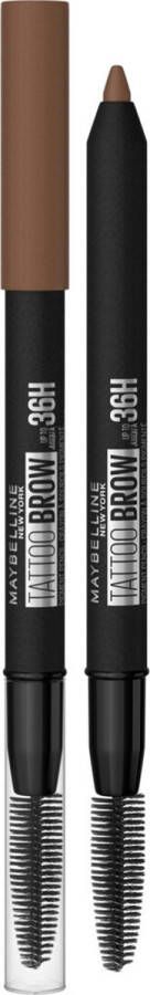 Maybelline New York Tattoo Brow Up to 36H Pencil 03 Soft Brown Bruin Wenkbrauwpotlood