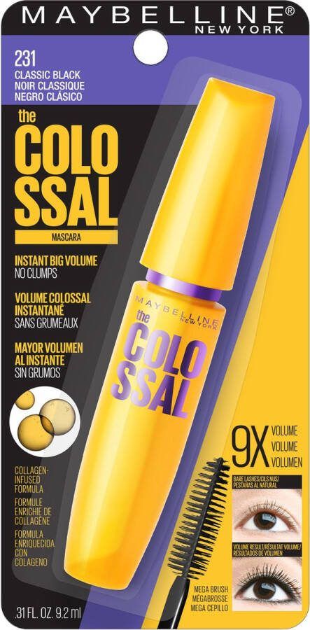 Maybelline The Colossal Mascara 231 Classic Black
