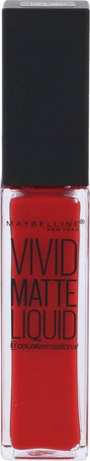 Maybelline Vivid Matte Liquid 35 Rebel Red Rood Lippenstift