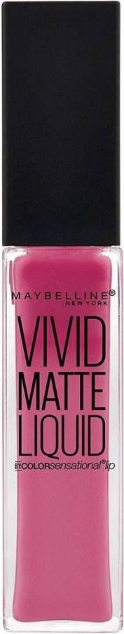 Maybelline Vivid Matte Liquid Lipstick 12 Twisted Tulip Lippenstift Matte Roze 3.3 g