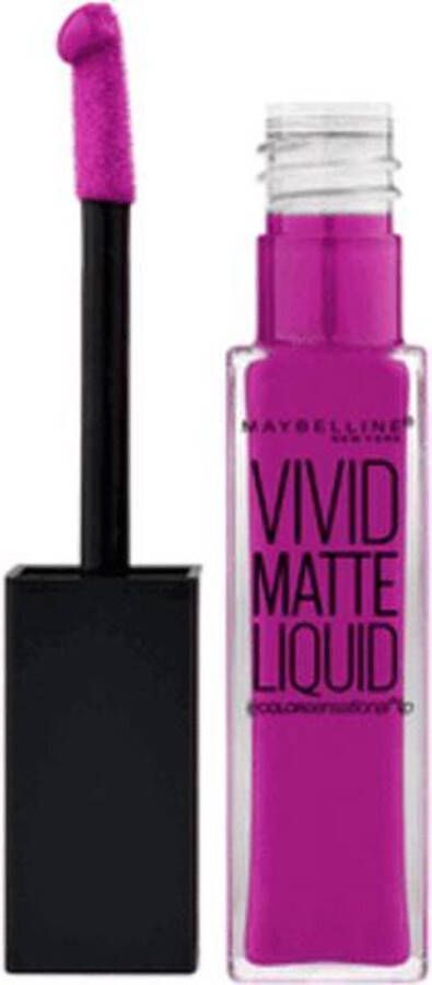 Maybelline Color Sensational Vivid Matte Liquid Lipgloss 42 Orchid Shock