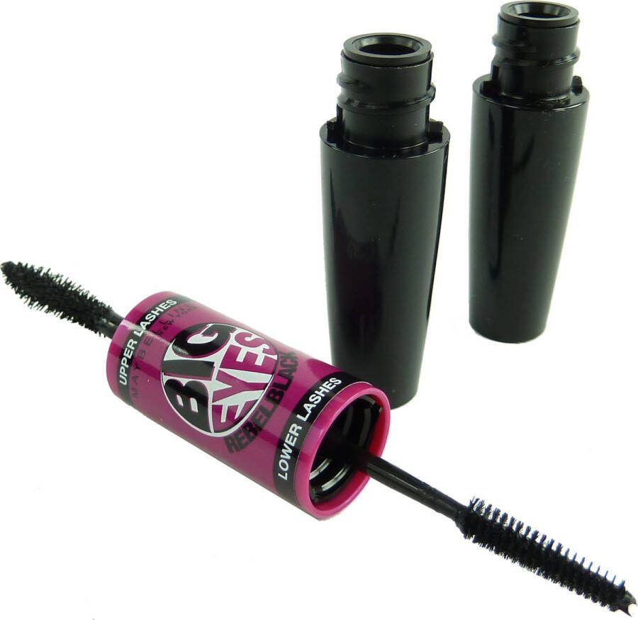 Maybelline Volum Express Mascara Big Eyes Black Waterproof Oogmake-up 9 7 ml