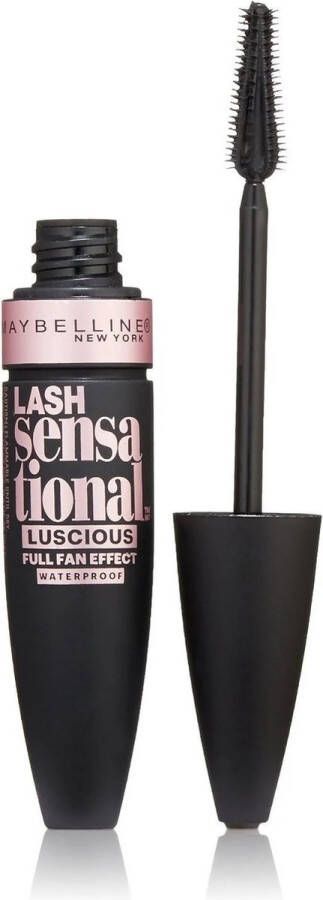Maybelline New York Volume Express Over the Top Black Zwart Intens Volume Mascara 8 7 ml
