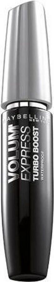 Maybelline Volum'Express Turbo-Boost Black Waterproof Mascara