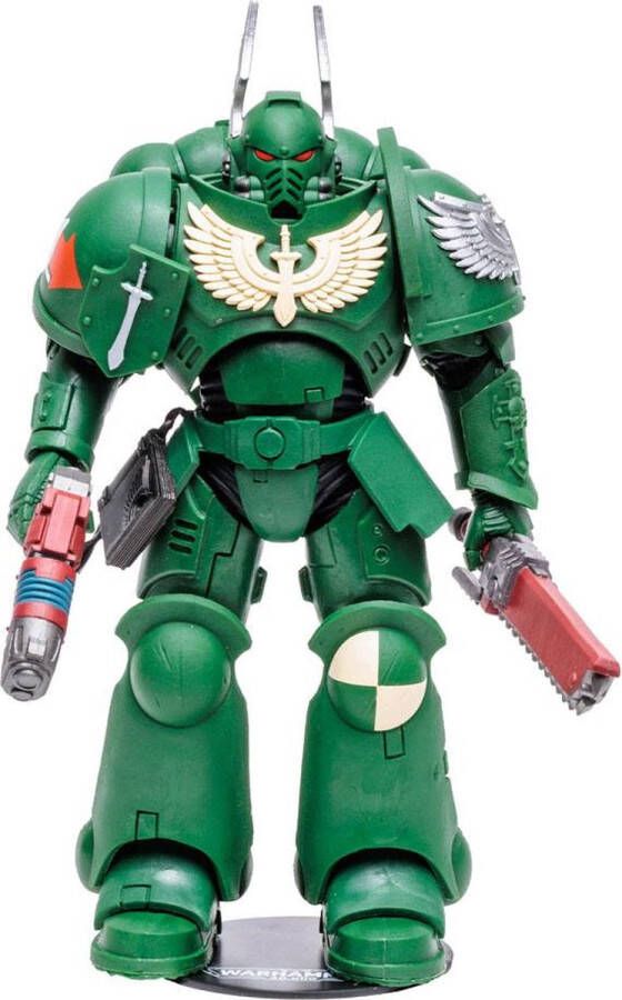 Mcfarlane Warhammer 40k Action Figure Dark Angels Assault Intercessor Sergeant 18 cm