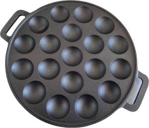 MCH Quality poffertjespan gietijzeren poffertjespan- poffertjes