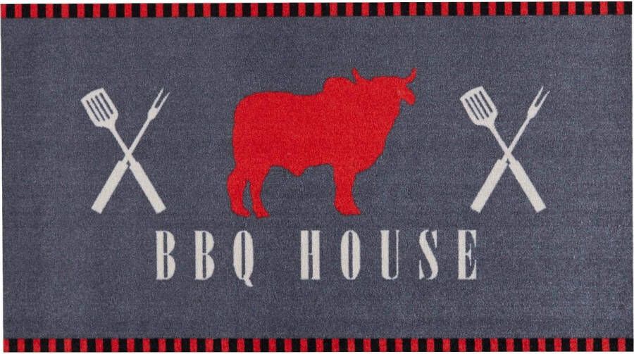 MD-Entree Barbecue Mat Bbq House 67 X 120 Cm