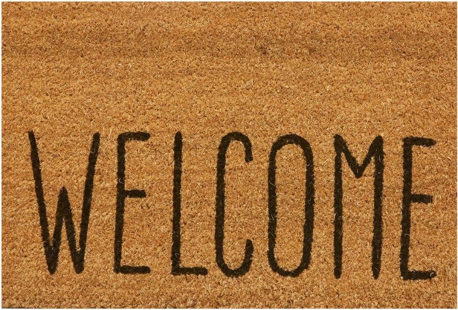 MD-Entree Deurmat Kokosmat Freestyle Welcome Natural 40 x 60