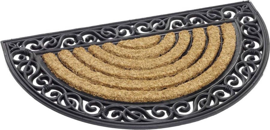 MD-Entree Kokosmat Viking Rectangular Halfrond 45 x 75 cm