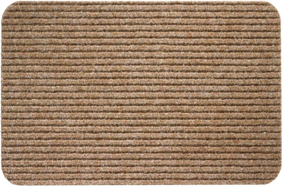 MD-Entree Ribmat Mallin Beige 50 X 80 Cm