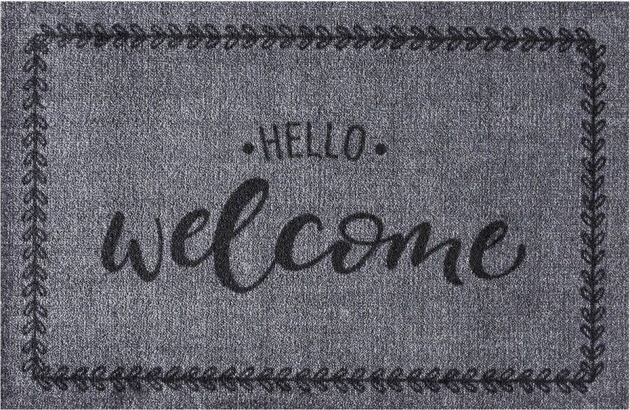 MD-Entree MD Entree Schoonloopmat Ambiance Hello Welcome 50 x 75 cm