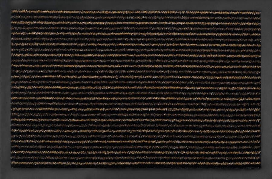 MD-Entree Schoonloopmat Maxi Dry Stripe Beige|bruin 40 x 60 cm