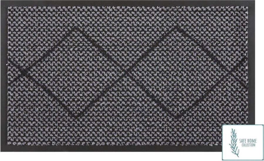 MD-Entree MD Entree Schoonloopmat met antibacteriële werking – SAFE HOME COLLECTION Jada 45 x 75 cm