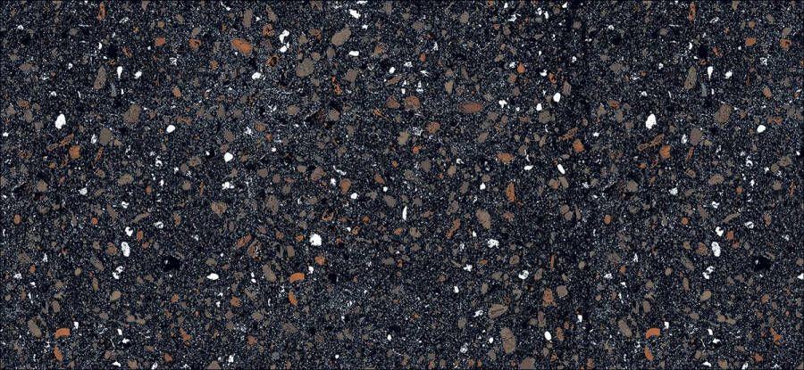 MD-Entree Design mat Universal Terrazzo Black Vloerkleed Met
