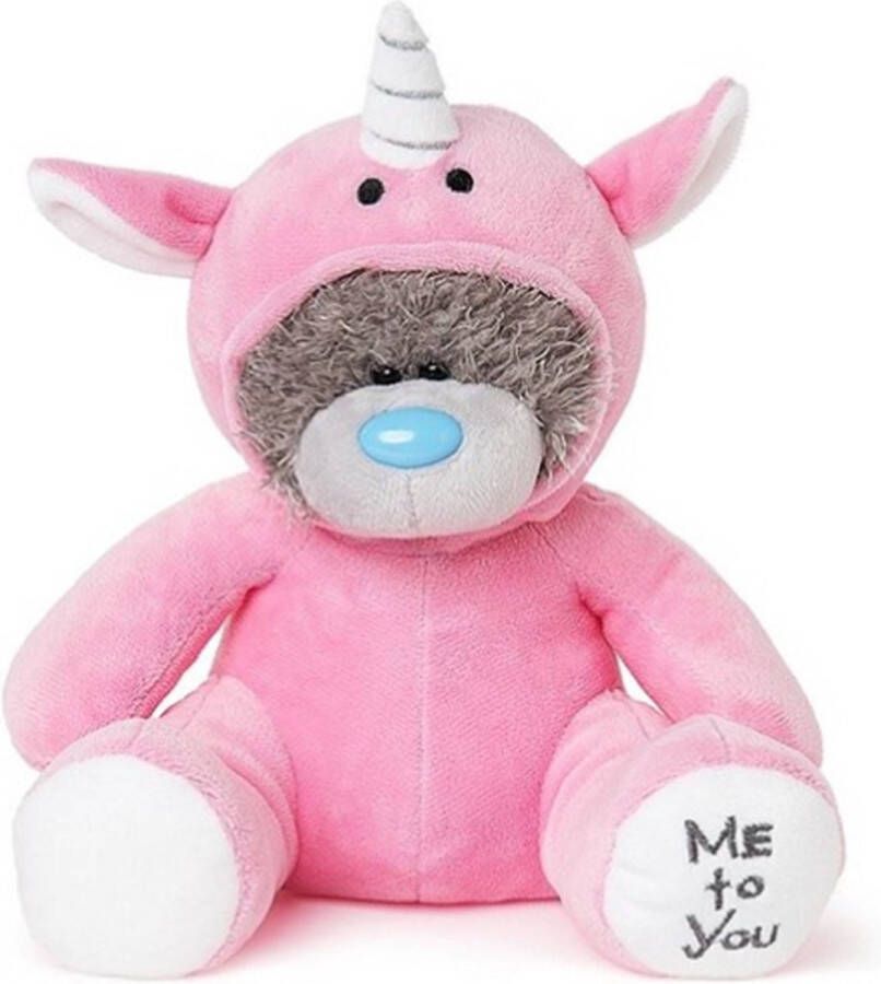 Me To You Pluche Knuffel Beer in Onesie Eenhoorn Roze 28 cm {Teddybeer Me 2 You Plush Toy Speelgoed Knuffeldier Knuffelbeer voor kinderen jongens meisjes Beer Beertje Pyjama Knuffels}
