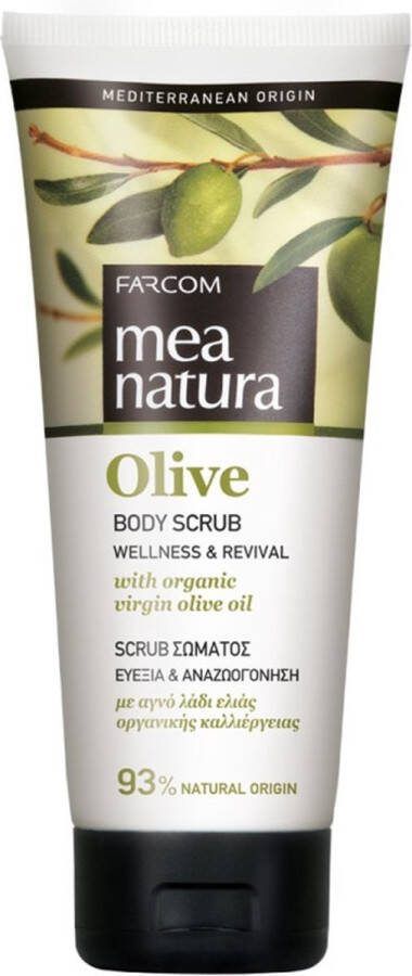 Mea Natura Body Scrub Olijf