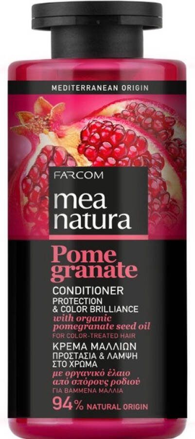Mea Natura Conditioner voor gekleurd haar Granaatappel