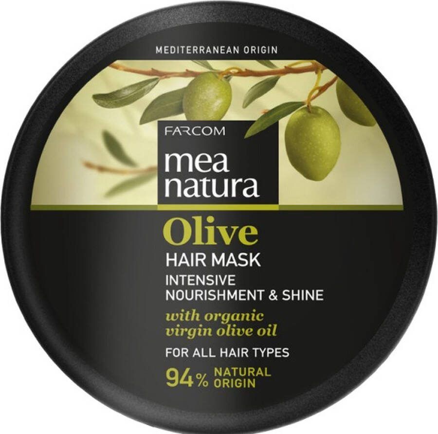 Mea Natura Haarmasker Olijf