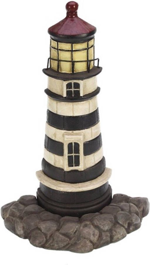 MEA Vuurtoren deurstopper metaal 26 5x13 5x37 5cm
