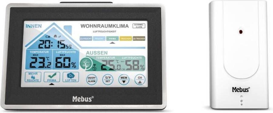 Mebus 01026 Draadloos weerstation