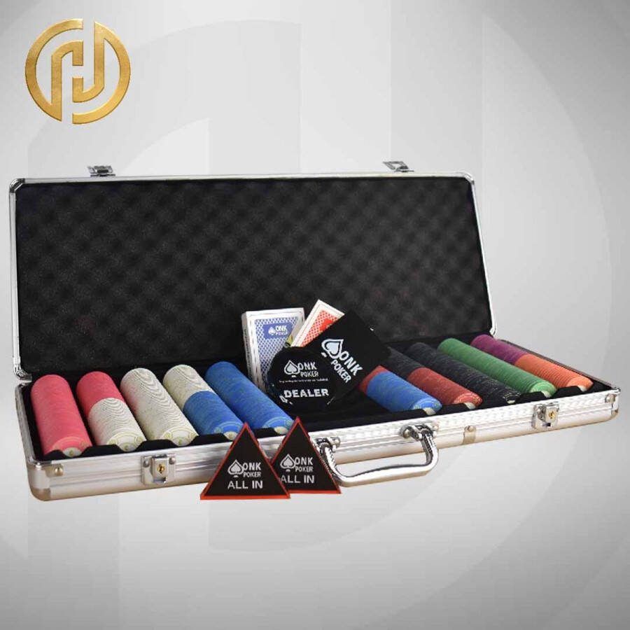 Mec Hades Cashgame deLuxe Pokerset Gold Compleet
