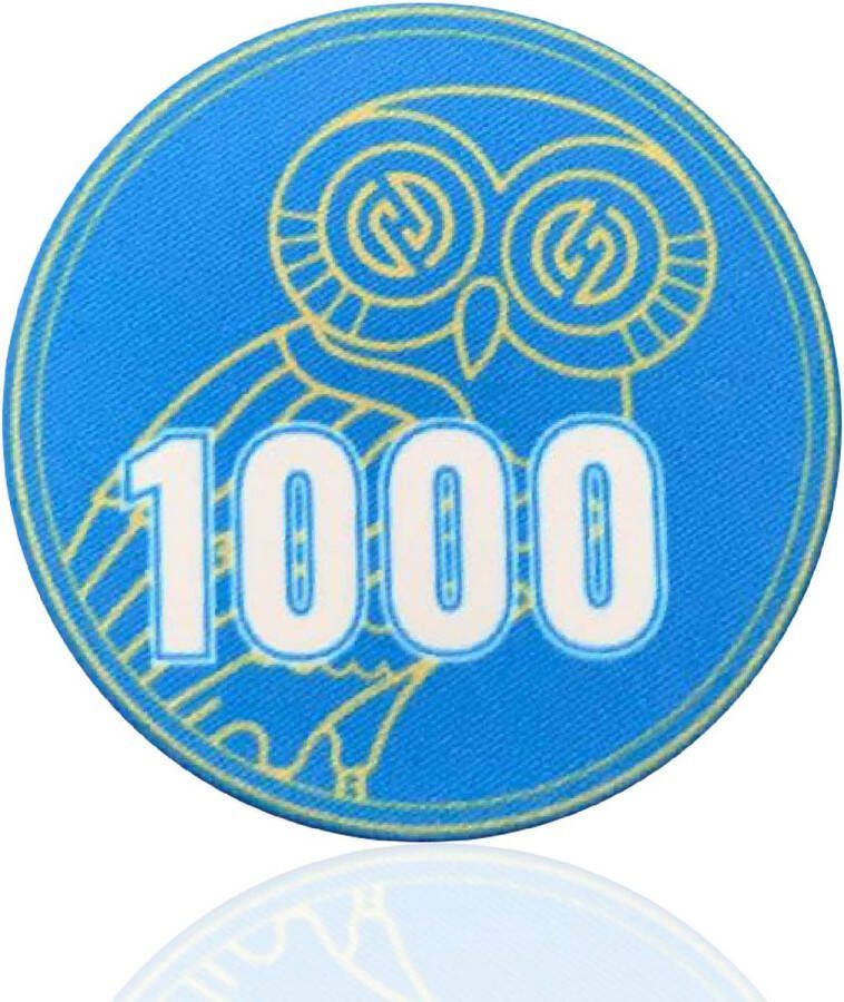 Mec Hades MTT Deluxe Poker Chips 1000 lichtblauw (25 stuks) pokerchips pokerfiches poker fiches keramisch pokerspel pokerset poker set