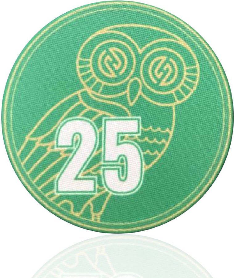 Mec Hades MTT Deluxe Poker Chips 25 groen (25 stuks) pokerchips pokerfiches poker fiches keramisch pokerspel pokerset poker set