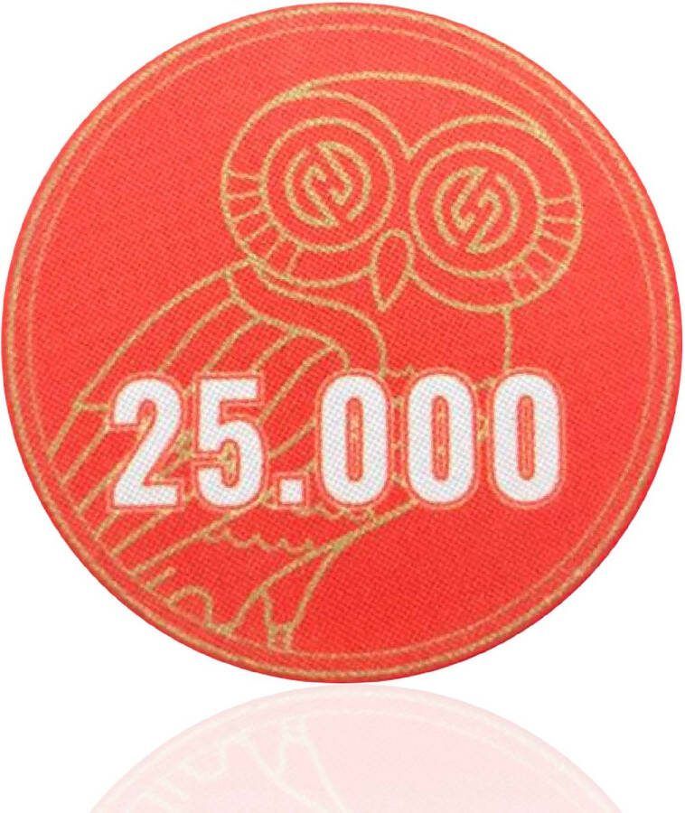 Mec Hades MTT Deluxe Poker Chips 25.000 oranje (25 stuks) pokerchips pokerfiches poker fiches keramisch pokerspel pokerset poker set