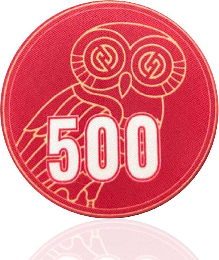 Mec Hades MTT Deluxe Poker Chips 500 rood (25 stuks) pokerchips pokerfiches poker fiches keramisch pokerspel pokerset poker set