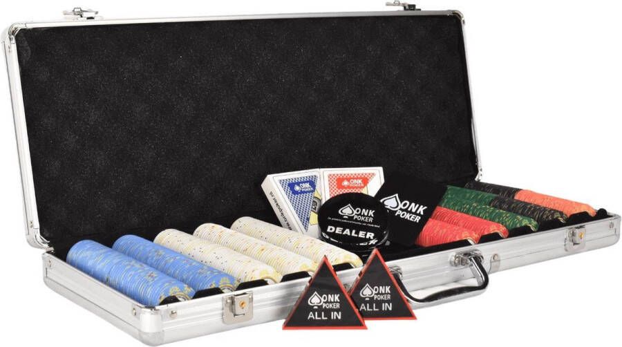 Mec Macau Deluxe Keramische Tournament Pokerset compleet