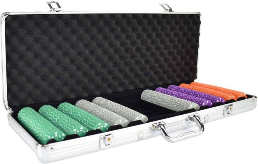 Mec Mega ABS starter pokerset 500 pokerchips pokerkoffer pokersets pokerfiches pokerchips