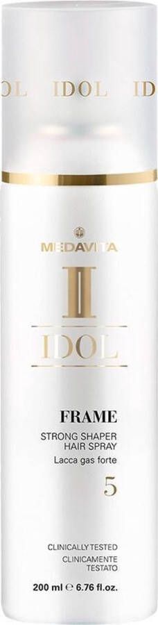 MEDAVITA Idol Texture Frame Strong Shaper Hair Spray Haarspray Hold 5 200ml