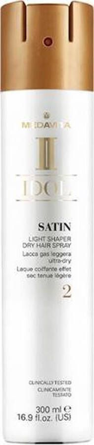 MEDAVITA Idol Texture Satin Light Shaper Dry Hair Spray Haarlak Hold 2 Haarspray 300 ml