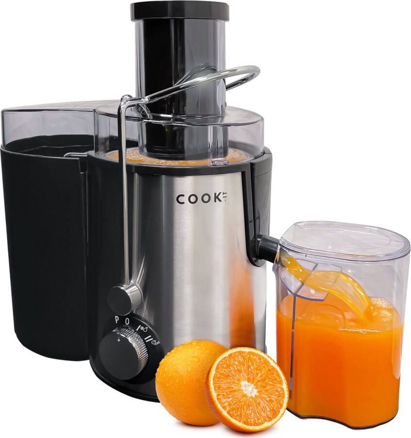 Media Evolution COOK-IT Sapcentrifuge Juicer Extra Sterk Met Pulpcontainer