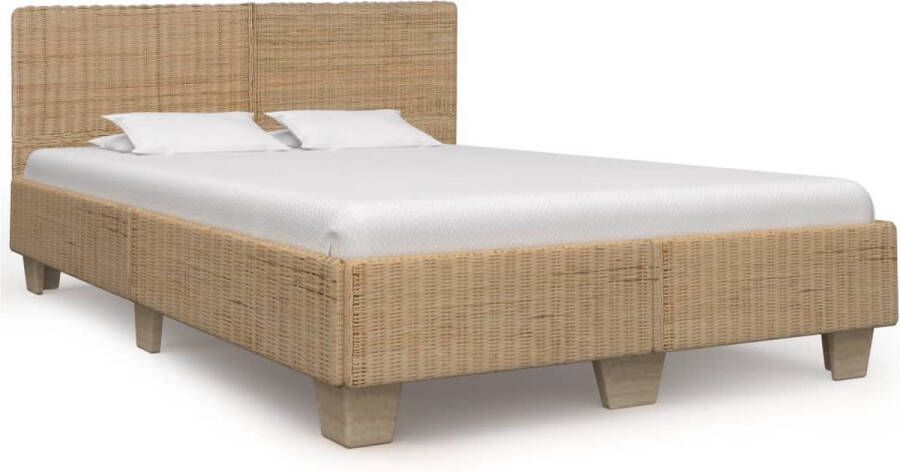 Medina Bedframe handgeweven echt rattan 140x200 cm