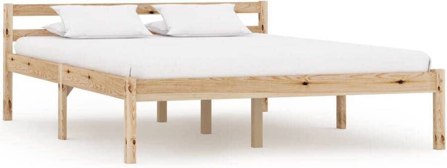 Medina Bedframe massief grenenhout 140x200 cm