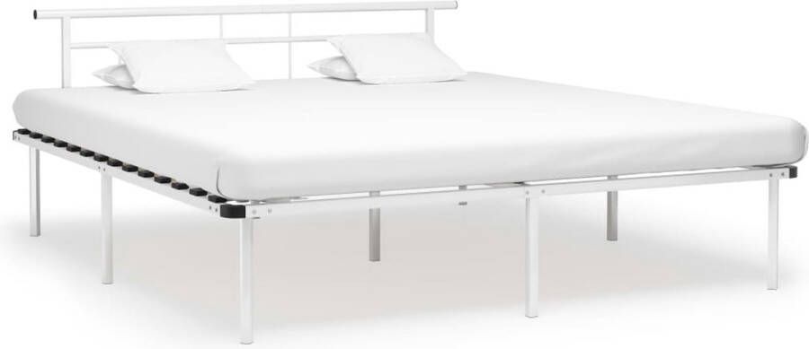 Medina Bedframe metaal wit 180x200 cm