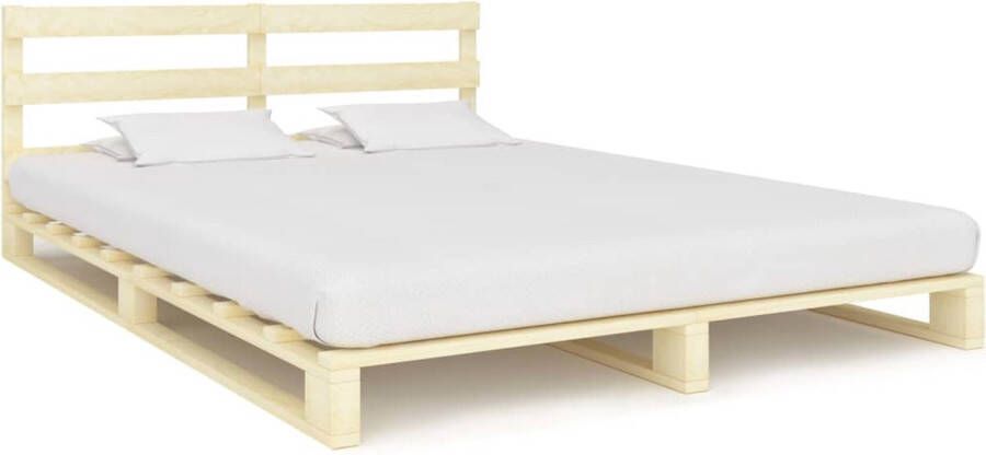 Medina Bedframe pallet massief grenenhout 160x200 cm