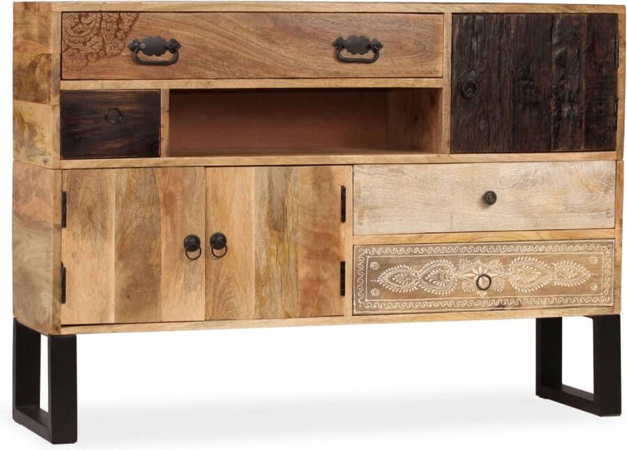 Medina Dressoir 115x30x80 cm massief mangohout