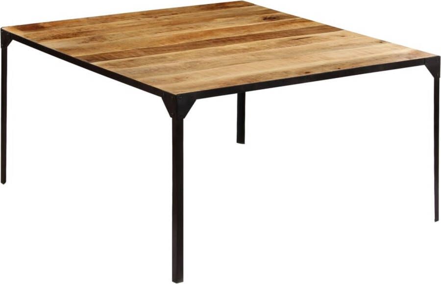 Medina Eettafel 140x140x76 cm massief mangohout