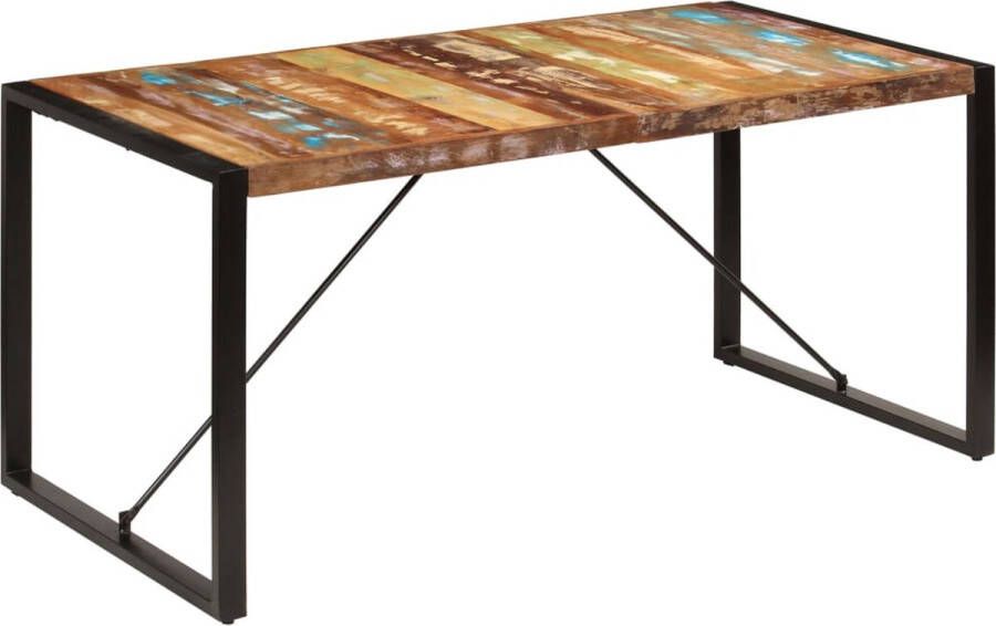 Medina Eettafel 160x80x75 cm massief gerecycled hout