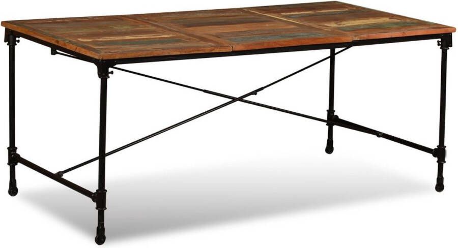 Medina Eettafel 180 cm massief gerecycled hout